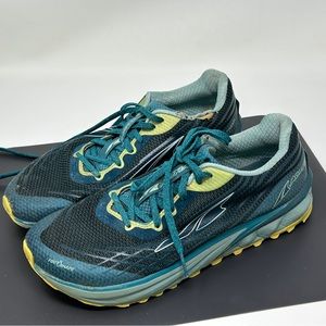 AS-is Altra shoes women’s 10 Timp 2 teal green Zero Drop Running damaged liner